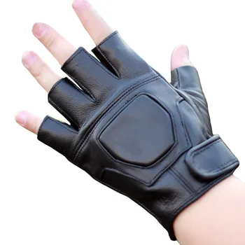 Fashion Man Women Tactical Gloves Half Finger Genuine Leather Lambskin Gloves Top Quality Soft Driving Sheepskin Mittens
Fashion Man Women Tactical Gloves Half Finger Genuine Leather Lambskin Gloves Top Quality Soft Driving Sheepskin Mittens