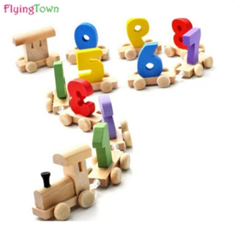 FlyingTown Mini Wood Train Toy Great Digital Number Wooden Train Figures Railway Kids Educational Toy Model Building Kits Toys 
FlyingTown Mini Wood Train Toy Great Digital Number Wooden Train Figures Railway Kids Educational Toy Model Building Kits Toys