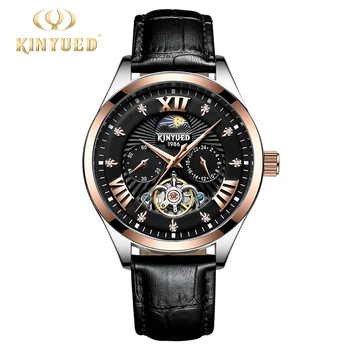 KINYUED 2019 Watches Men Luxury Top Brand New Fashion Men's Automatic Mechanical Wristwatch Male Moon Calendar Relogio Masculino
KINYUED 2019 Watches Men Luxury Top Brand New Fashion Men's Automatic Mechanical Wristwatch Male Moon Calendar Relogio Masculino