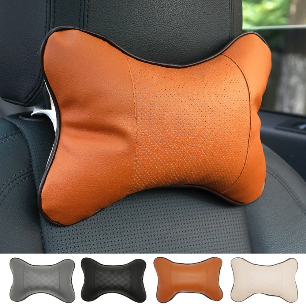 1pcs High Quality Car Seat Neck Pillow Protection Safety Car Accessries Leather+Cushion Car Seat Headrest Neck Pillow
1pcs High Quality Car Seat Neck Pillow Protection Safety Car Accessries Leather+Cushion Car Seat Headrest Neck Pillow