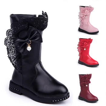 2018 new girls children boots children winter boots girls snow children's shoes fashion lace bow tie casual shoes size 27-37
2018 new girls children boots children winter boots girls snow children's shoes fashion lace bow tie casual shoes size 27-37