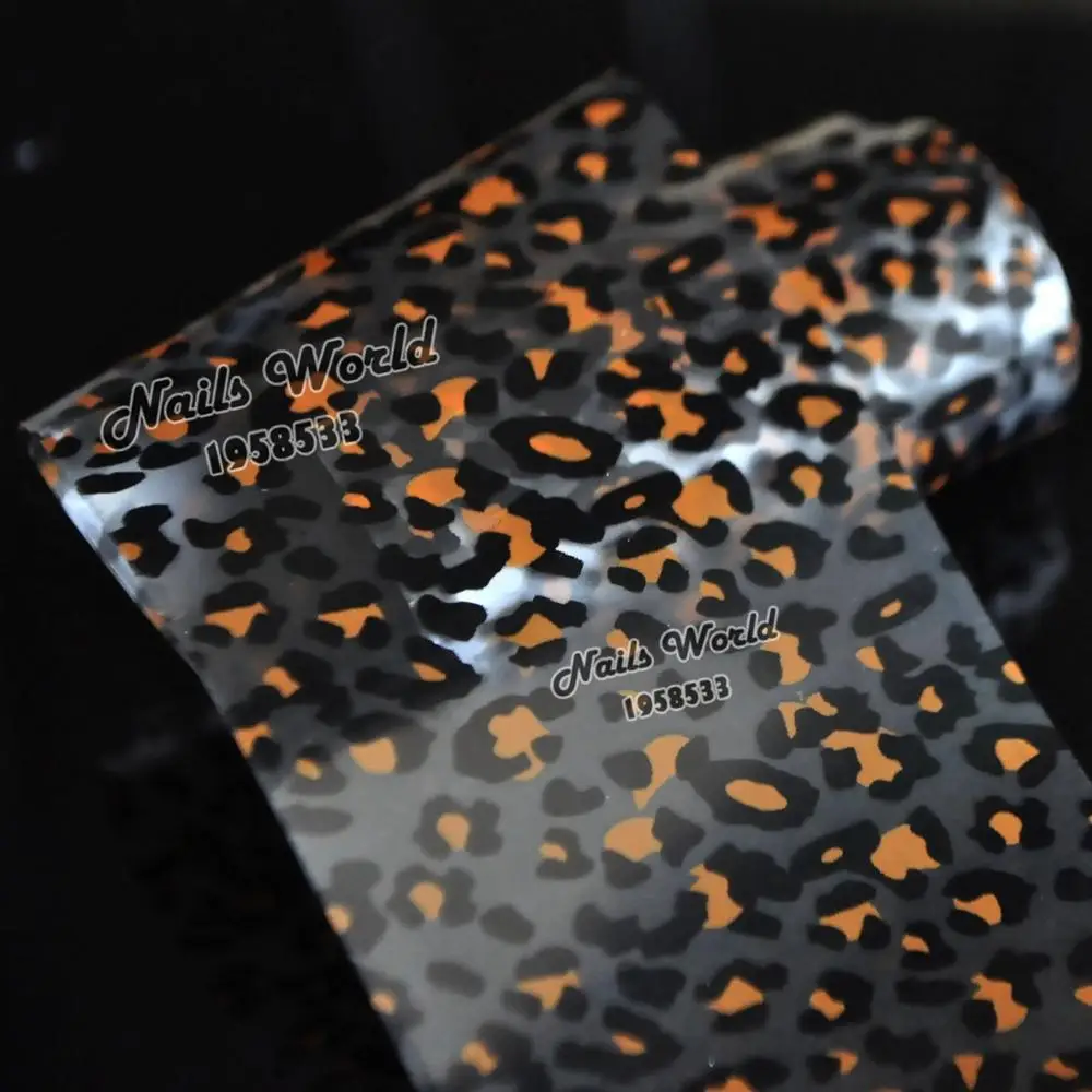 Leopard Print Nail Art Transfer Foils Nail Sticker Decal Tip Decoration DIY Manicure Tools S11
Leopard Print Nail Art Transfer Foils Nail Sticker Decal Tip Decoration DIY Manicure Tools S11