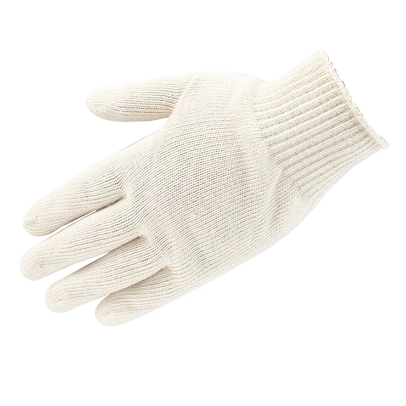 1 Pair Pure Cotton Gloves Encryption Thick Wear-resistant White Line Gloves Site Work Labor Gloves
1 Pair Pure Cotton Gloves Encryption Thick Wear-resistant White Line Gloves Site Work Labor Gloves
