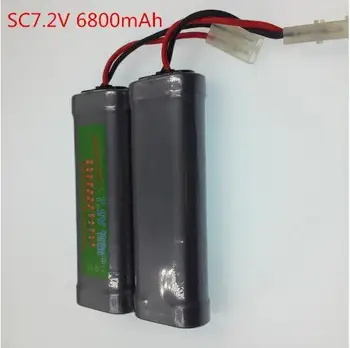 2PCS New 7.2V Battery 6800mah NiMH Batteries Pack For RC Car Truck Buggy Boat Tank Ni-Mh Baterias gray supper power
2PCS New 7.2V Battery 6800mah NiMH Batteries Pack For RC Car Truck Buggy Boat Tank Ni-Mh Baterias gray supper power