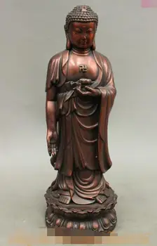 S06592 10" Chinese Bronze Buddhism Lotus Shakyamuni Sakyamuni Buddha Statue Sculpture
S06592 10" Chinese Bronze Buddhism Lotus Shakyamuni Sakyamuni Buddha Statue Sculpture