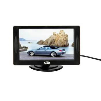 

Newest 4.3" Color TFT LCD Rearview Car Monitors PAL/NTSC For DVD GPS Reverse Backup Camera Vehicle Safe Driving Accessories