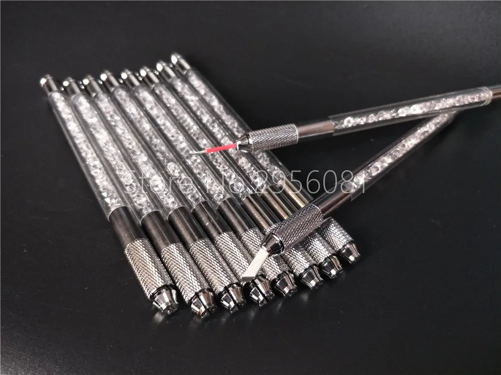 30pcs Eyebrow Microblading Pen Makeup Manual 3D Eye Eyebrow Tattoo Crystal Acrylic Handle Tattoo Pen White Color
30pcs Eyebrow Microblading Pen Makeup Manual 3D Eye Eyebrow Tattoo Crystal Acrylic Handle Tattoo Pen White Color