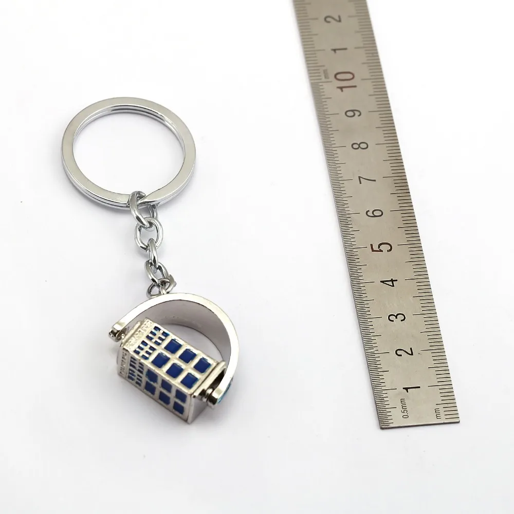 J Store Wholesale Movie Dr Doctor Who Keychain Blue TARDIS Key Ring Holder Men Jewelry Key Chain Pendant llavero
J Store Wholesale Movie Dr Doctor Who Keychain Blue TARDIS Key Ring Holder Men Jewelry Key Chain Pendant llavero