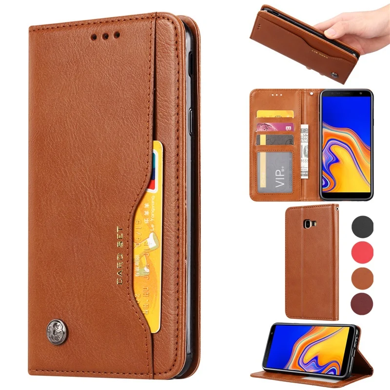 Card Slot Flip Case for Samsung J4 PLUS J6 Plus CASE PU Leather Card Wallet Stand Photo Frame Cover galaxy J4+ J6+ Business case
Card Slot Flip Case for Samsung J4 PLUS J6 Plus CASE PU Leather Card Wallet Stand Photo Frame Cover galaxy J4+ J6+ Business case