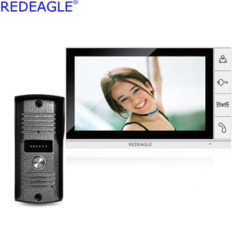 REDEAGLE Home 9 inch TFT LCD Monitor Video Door phone Intercom System with 940nm Night Vision Outdoor Call Security Camera
REDEAGLE Home 9 inch TFT LCD Monitor Video Door phone Intercom System with 940nm Night Vision Outdoor Call Security Camera