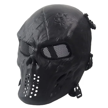 Military CS Black God Mask Airsoft Tactical Wargame Cosplay Party Mask Black Horror Full Face Protective Masks
Military CS Black God Mask Airsoft Tactical Wargame Cosplay Party Mask Black Horror Full Face Protective Masks
