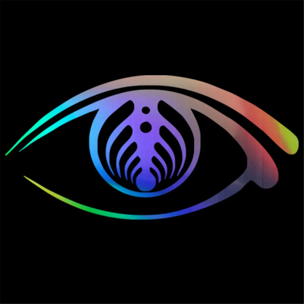 Виниловая наклейка окно автомобиля с надписью Open Your Eye | Автомобили и мотоциклы
