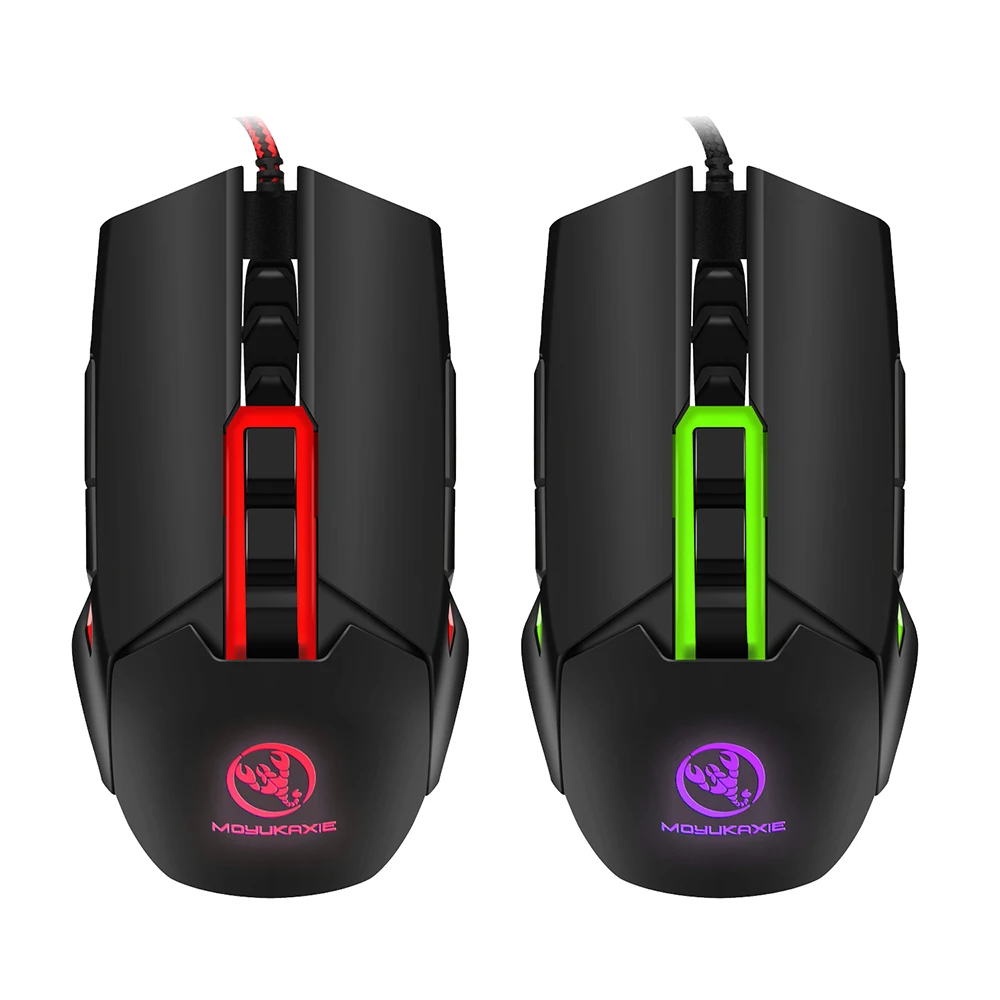 S400 Mechanical Macros Define Gaming Mouse 3200DPI Wired Glowing Mouse Gamer With Four-Color Backlight For Computer
S400 Mechanical Macros Define Gaming Mouse 3200DPI Wired Glowing Mouse Gamer With Four-Color Backlight For Computer