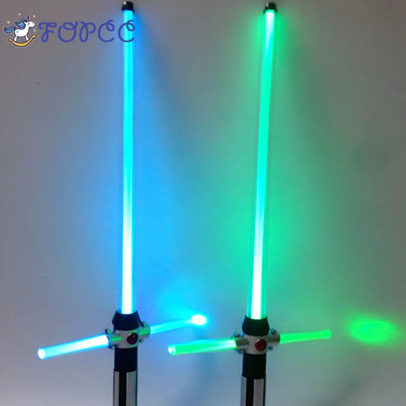 

Cosplay Prop Saber Shine Sound Children's Outdoors Lightsaber Toys Star Wars Laser Sword Boy Gril Flashing Gift
