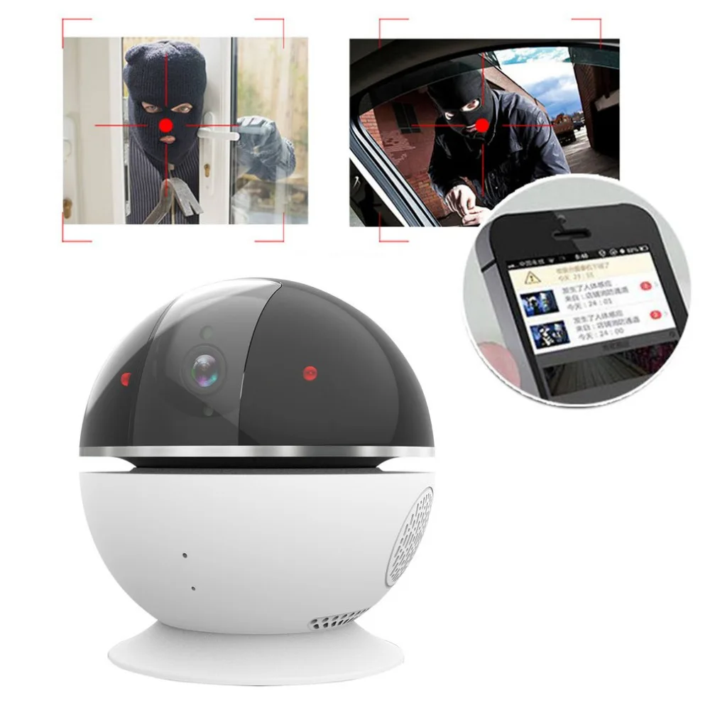1080P HD Wifi Network Camera 3.6mm Lens Night Vision Motion Detection Pan Tilt Phone Control Camera with Bluetooth Speaker
1080P HD Wifi Network Camera 3.6mm Lens Night Vision Motion Detection Pan Tilt Phone Control Camera with Bluetooth Speaker