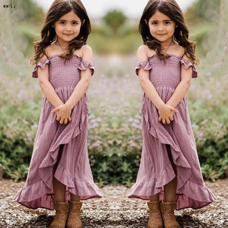 Princess Costume Girls Dress Ruffles Off Shoulder Irregular Children Dresses Bohemian Vestido Kid Clothes 3 4 5 6 7 8 Years
Princess Costume Girls Dress Ruffles Off Shoulder Irregular Children Dresses Bohemian Vestido Kid Clothes 3 4 5 6 7 8 Years