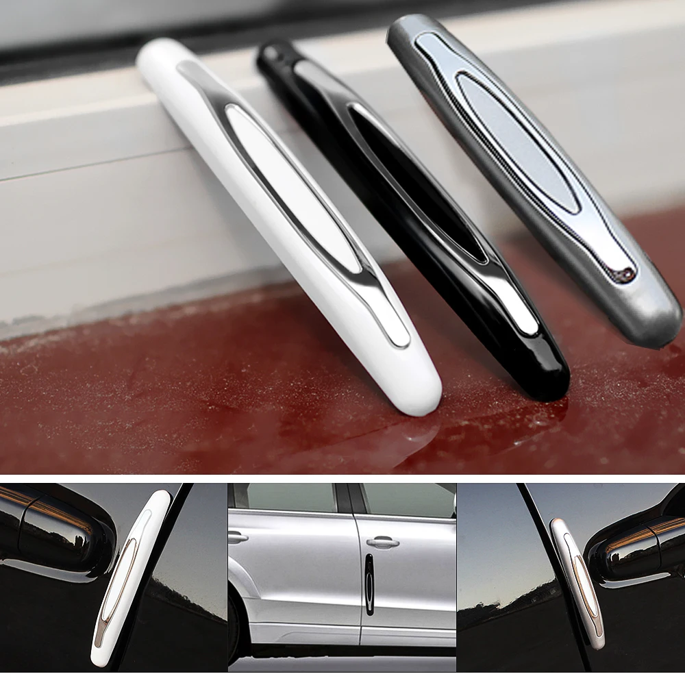 2019 Universal Car Door Edge Protector 4pcs Door Edges Guard Styling Mouldings Auto Anti-Scratch Sticker Black Silver White
2019 Universal Car Door Edge Protector 4pcs Door Edges Guard Styling Mouldings Auto Anti-Scratch Sticker Black Silver White