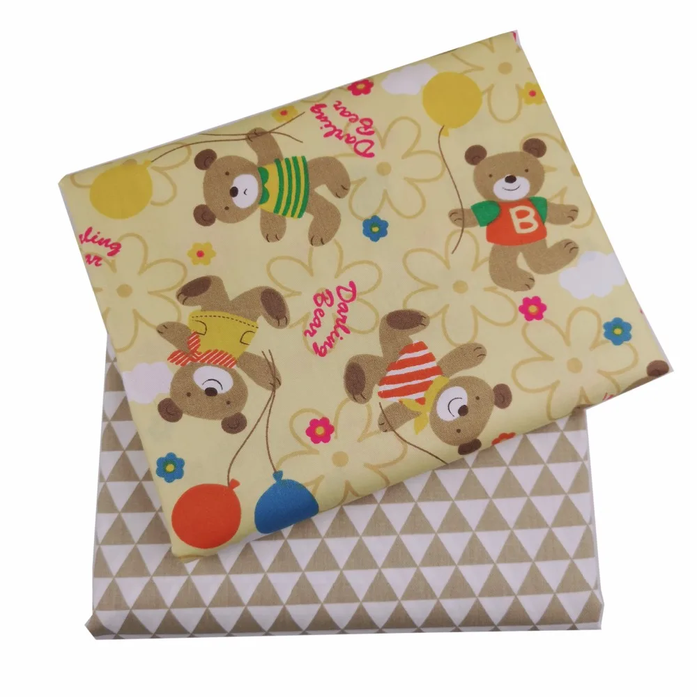 Bear DIY Sewing Quilting Fat Quarter Material For Baby Bedding Textile Tilda Cotton Sheet Fabric Patchwork Cloth Tissus Tecido
Bear DIY Sewing Quilting Fat Quarter Material For Baby Bedding Textile Tilda Cotton Sheet Fabric Patchwork Cloth Tissus Tecido
