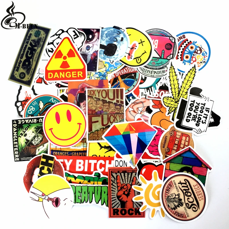 Hot 50pcs/lot Not repeating Travel winds Stickers Diamond Hemp leaves smile waterproof suitcase Skateboard Car PVC decals gifts
Hot 50pcs/lot Not repeating Travel winds Stickers Diamond Hemp leaves smile waterproof suitcase Skateboard Car PVC decals gifts
