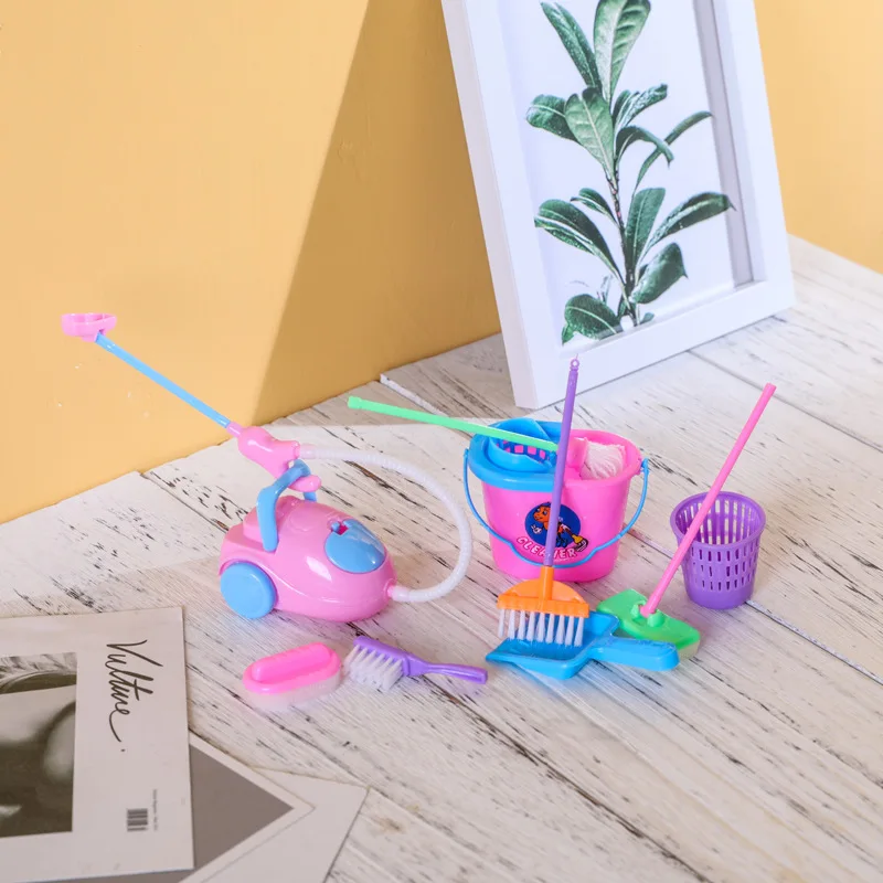 Baby Role Play Toys Kids Housekeeping Cleaning Toy 9Pcs/Set Pink Broom Cleaning Brush Baby Sweep Pretend Education Toys Kit
Baby Role Play Toys Kids Housekeeping Cleaning Toy 9Pcs/Set Pink Broom Cleaning Brush Baby Sweep Pretend Education Toys Kit
