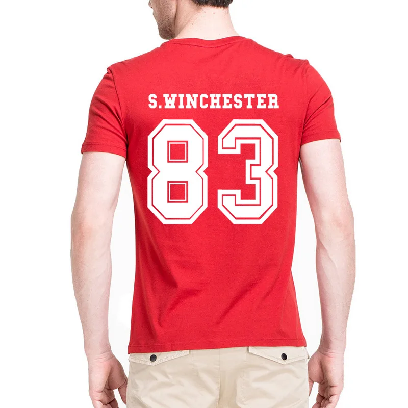 Supernatural Shirt Sam Winchester Shirt S.winchester 83 Back Letters Print Women Men T Shirt Casual Cotton Funny T-Shirts
Supernatural Shirt Sam Winchester Shirt S.winchester 83 Back Letters Print Women Men T Shirt Casual Cotton Funny T-Shirts