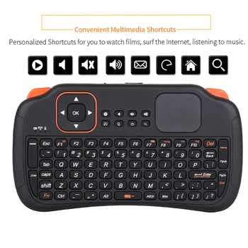 Mini Wireless Keyboard For Samsung LG Android Tv Box PC Laptop HTPC With Touchpad 2.4G 83keys Fly Mouse Remote Control Touchpad
Mini Wireless Keyboard For Samsung LG Android Tv Box PC Laptop HTPC With Touchpad 2.4G 83keys Fly Mouse Remote Control Touchpad
