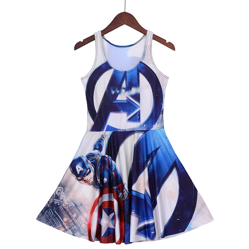 NEW 1240 Sexy Girl Women Superhero The Avengers Captain America 3 3D Prints Reversible Sleeveless Skater Pleated Dress Plus size
NEW 1240 Sexy Girl Women Superhero The Avengers Captain America 3 3D Prints Reversible Sleeveless Skater Pleated Dress Plus size