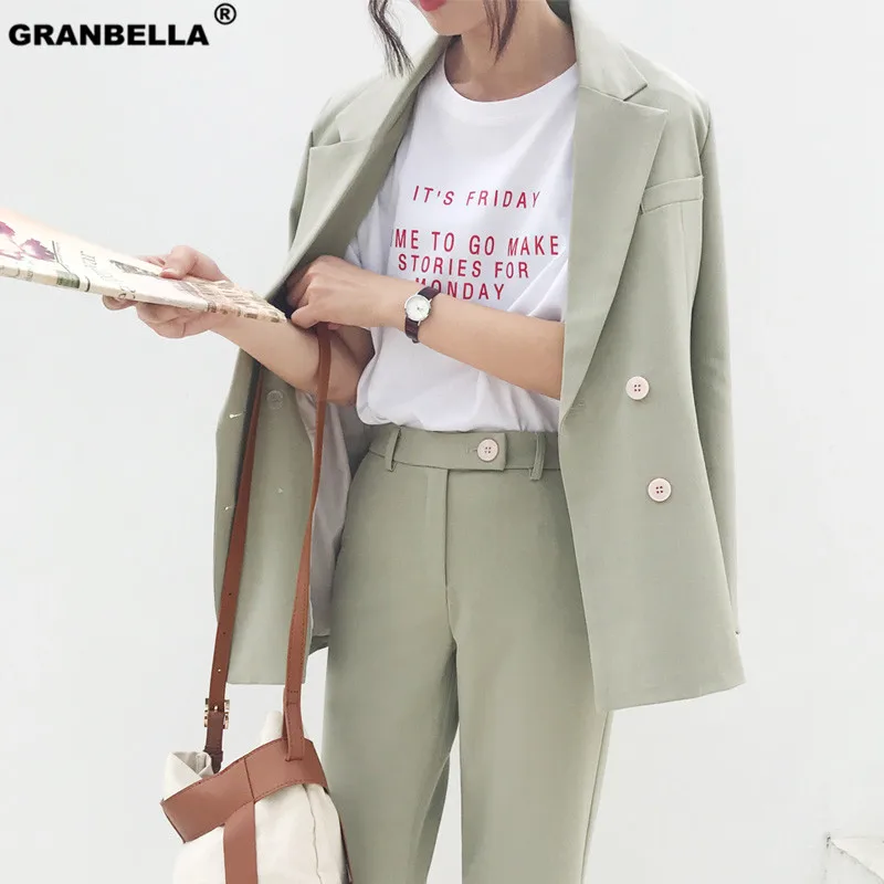 Casual Women Suits Lady Suit Office Double Breasted Female Pant Suits Blazer Jacket & Pencil Pant Casual 2 Pieces set femme
Casual Women Suits Lady Suit Office Double Breasted Female Pant Suits Blazer Jacket & Pencil Pant Casual 2 Pieces set femme