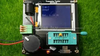 DYKB LCD graphic display Transistor tester meter PWM Square wave Frequency meter Signal Generator LCR Diode Inductor Capacitor
DYKB LCD graphic display Transistor tester meter PWM Square wave Frequency meter Signal Generator LCR Diode Inductor Capacitor