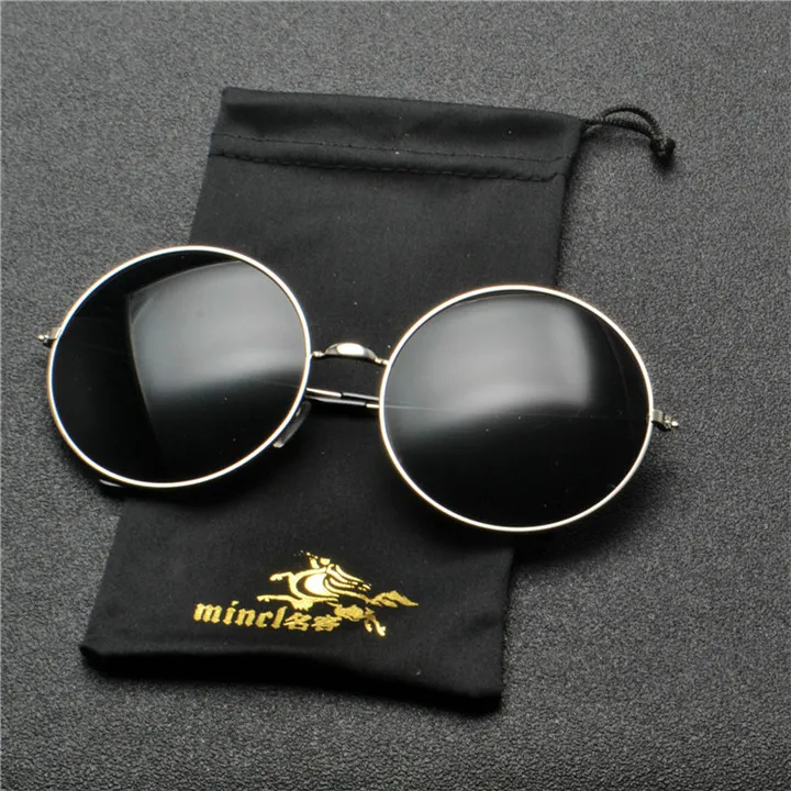 MINCL Oversized Vintage Sunglasses Men Round 2019 Metal Frame Gold Black Red Retro Men Sun Glasses for Women Brand Designer NX
MINCL Oversized Vintage Sunglasses Men Round 2019 Metal Frame Gold Black Red Retro Men Sun Glasses for Women Brand Designer NX