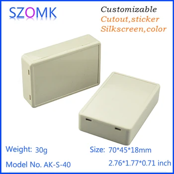 10pcs a lot High quality abs material plastic junction box plastic housing for electronics products 70*45*18mm
10pcs a lot High quality abs material plastic junction box plastic housing for electronics products 70*45*18mm