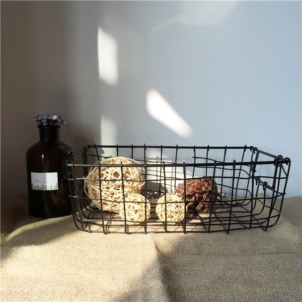 DUNXDECO Loft Modern Rectangle Thick Iron Wire Net Desk Storage Basket Multifuction Iron Craft Home Office Storage Decoration
DUNXDECO Loft Modern Rectangle Thick Iron Wire Net Desk Storage Basket Multifuction Iron Craft Home Office Storage Decoration
