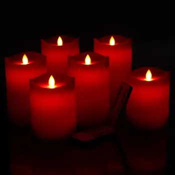 Flameless Battery Operated LED Candles Light with Remote Control Timer Function Night Light for Wedding Party Home Decor
Flameless Battery Operated LED Candles Light with Remote Control Timer Function Night Light for Wedding Party Home Decor