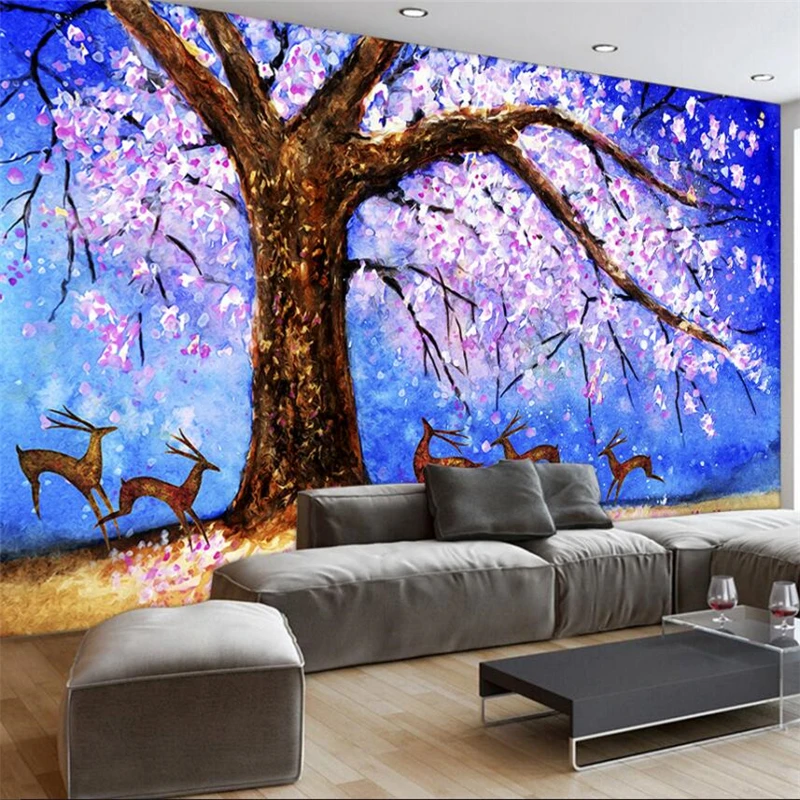 Wellyu Европейский стиль ручная роспись лося деньги дерево пейзаж Картина Маслом Большое Настенное панно на заказ зеленые обои
Wellyu Европейский стиль ручная роспись лося деньги дерево пейзаж Картина Маслом Большое Настенное панно на заказ зеленые обои