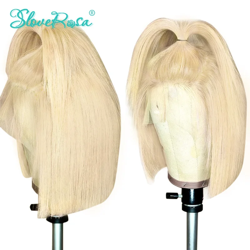 Ombre 613 Blonde 13x4 Lace Short Bob Wig Lace Front Human Hair Wigs Natural Hairline Transparent Lace Remy Brazilian Slove Rosa
Ombre 613 Blonde 13x4 Lace Short Bob Wig Lace Front Human Hair Wigs Natural Hairline Transparent Lace Remy Brazilian Slove Rosa