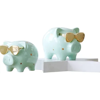 Money Box Piggy Bank Cool Pig Statue Coin Box for Money Birthday Gift for Children Creative Home Decor Ornament R383
Money Box Piggy Bank Cool Pig Statue Coin Box for Money Birthday Gift for Children Creative Home Decor Ornament R383