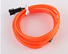 Haoyuehao 1M orange flexible Auto Car Interior LED EL Wire Rope Tube Line neon light glow salon flat strip Pathway Lighting 12V
Haoyuehao 1M orange flexible Auto Car Interior LED EL Wire Rope Tube Line neon light glow salon flat strip Pathway Lighting 12V