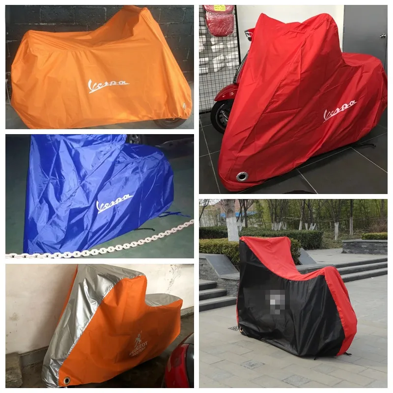MOTO4U For Vespa 150GTS 250 Motorcycle Cover Waterproof Dustproof UV Protective Outdoor Indoor Lock-holes Motorbike Rain Cover
MOTO4U For Vespa 150GTS 250 Motorcycle Cover Waterproof Dustproof UV Protective Outdoor Indoor Lock-holes Motorbike Rain Cover