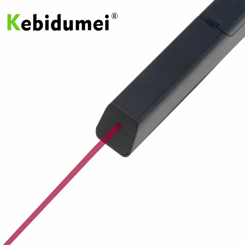 Kebidumei 2.4GHz RF Wireless Presenter Remote Powerpoint Presenter PPT Clicker Presentation Remote with IR Laser Pointers Pen
Kebidumei 2.4GHz RF Wireless Presenter Remote Powerpoint Presenter PPT Clicker Presentation Remote with IR Laser Pointers Pen