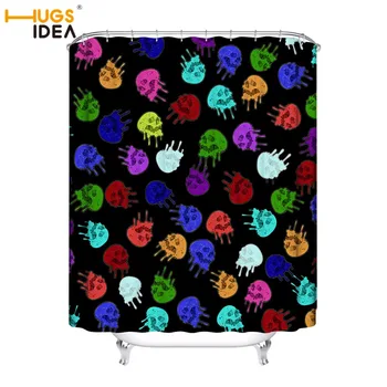 HUGSIDEA Colored Skull Design Custom Shower Curtain Bathroom Waterproof Mildewproof Polyester Fabric With 12 Hooks 180*168cm
HUGSIDEA Colored Skull Design Custom Shower Curtain Bathroom Waterproof Mildewproof Polyester Fabric With 12 Hooks 180*168cm