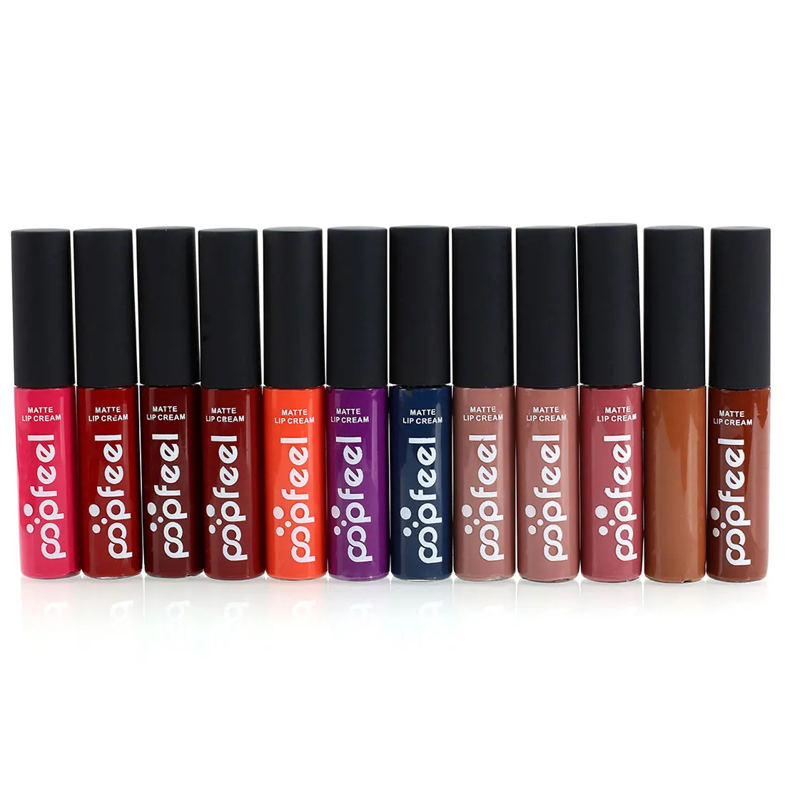 2018 Makeup Waterproof Light Color Lip Gloss Red Brown Nude Color Lasting Hot Popfeel Brand Liquid Matte Makeup Lip Gloss
2018 Makeup Waterproof Light Color Lip Gloss Red Brown Nude Color Lasting Hot Popfeel Brand Liquid Matte Makeup Lip Gloss