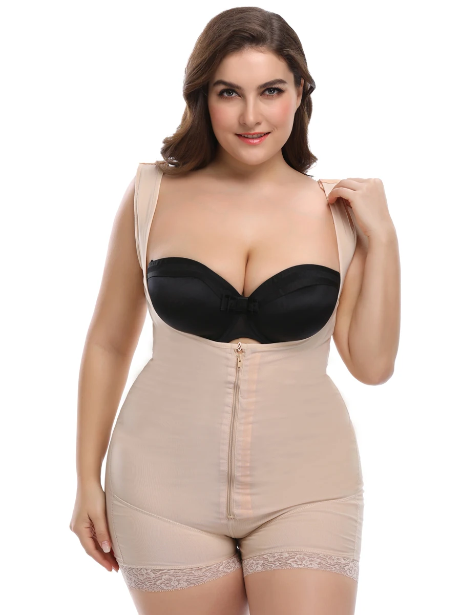 Butt Lift Tight Sculpting Body Shaper Fat Control Shapewear Full Body Bodysuits Women Sexy Underwear Slimming Shapewear (11)