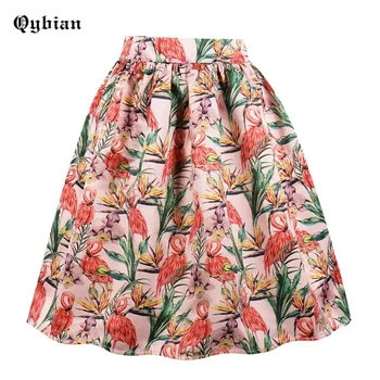 Qybian New Arrival Pocket Skirts Women High Waist Skirt Vintage A-Line Big Swing Women Red-crowned crane Skirt PLus Size 4XL
Qybian New Arrival Pocket Skirts Women High Waist Skirt Vintage A-Line Big Swing Women Red-crowned crane Skirt PLus Size 4XL