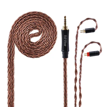 AK HiFiHear 8 Core Silver Plated Upgraded Cable 2.5/3.5/4.4mm Balanced Cable With MMCX/2pin Connector For ZS10 Pro TRN X6
AK HiFiHear 8 Core Silver Plated Upgraded Cable 2.5/3.5/4.4mm Balanced Cable With MMCX/2pin Connector For ZS10 Pro TRN X6