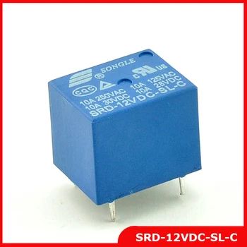 Free shipping 5pcs SRD-12VDC-SL-C 12V Relay T73 5 Pin/foot opened and closed 10A 250V
Free shipping 5pcs SRD-12VDC-SL-C 12V Relay T73 5 Pin/foot opened and closed 10A 250V