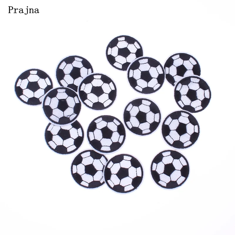 Prajna Brand Patch 10PCS Football Embroidery Cute Patches For Clothing Iron Stickers Cute Cheap Applique For Bag DIY Accessory
Prajna Brand Patch 10PCS Football Embroidery Cute Patches For Clothing Iron Stickers Cute Cheap Applique For Bag DIY Accessory