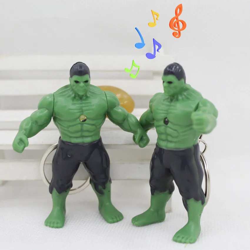 1PCS Marvel Hulk Action Figures LED Light Sound Superhero Hulk Doll Keychain Pendant Key Ring Gift
1PCS Marvel Hulk Action Figures LED Light Sound Superhero Hulk Doll Keychain Pendant Key Ring Gift