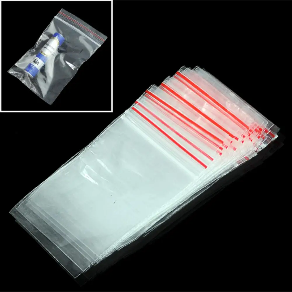 Transparent zip bag 100pcs Zip Lock Seal Reclosable Plastic Clear Square Packing Storage Bags 5x7cm ES1512
Transparent zip bag 100pcs Zip Lock Seal Reclosable Plastic Clear Square Packing Storage Bags 5x7cm ES1512