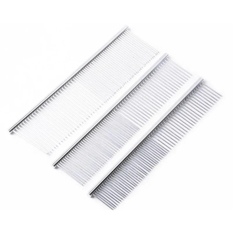 Stainless Steel Pin Pet Comb Dog Grooming Tools Portable Dogs Cats Comb Pet Shedding Beauty Tool For Long Hair Small Large Dogs
Stainless Steel Pin Pet Comb Dog Grooming Tools Portable Dogs Cats Comb Pet Shedding Beauty Tool For Long Hair Small Large Dogs