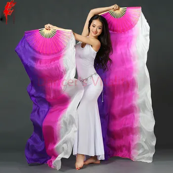 Belly dance props silk girls belly dance show fan women dance Rainbow fan 1.8*0.9M 1pair dance accessories
Belly dance props silk girls belly dance show fan women dance Rainbow fan 1.8*0.9M 1pair dance accessories